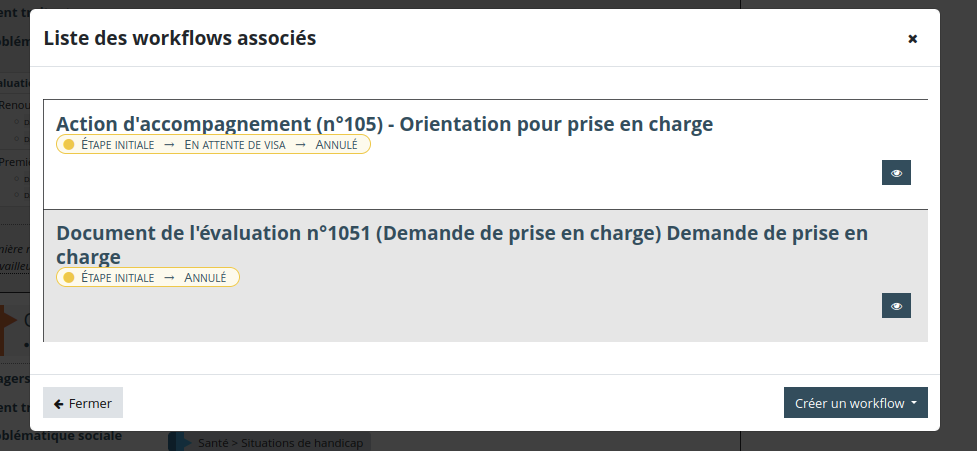 Suivi des décisions